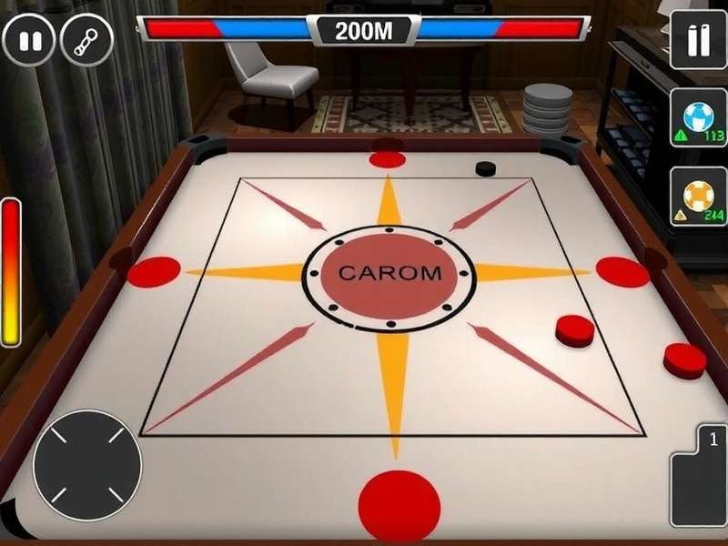 Carrom Elite Gameplay Screenshot